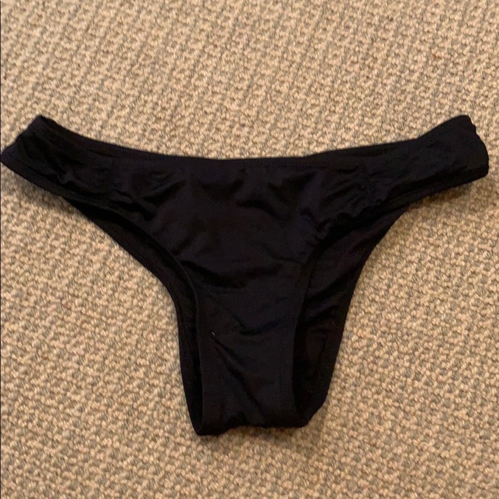 Black bikini bottoms
